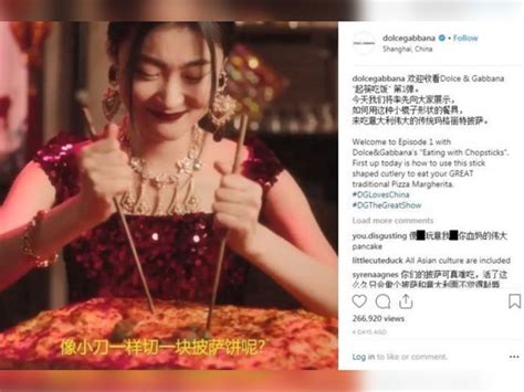 model dolce gabbana china racist